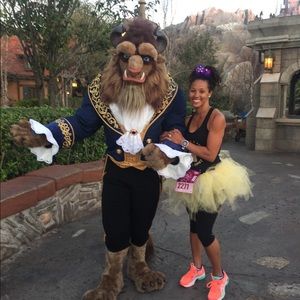 Handmade Ribbon Running Tutu & Camelback